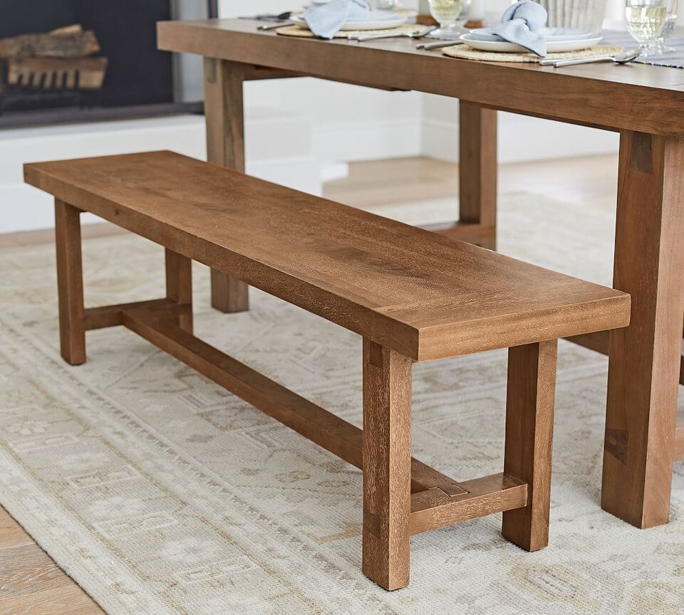 Reed Dining Bench | Pottery Barn Australia